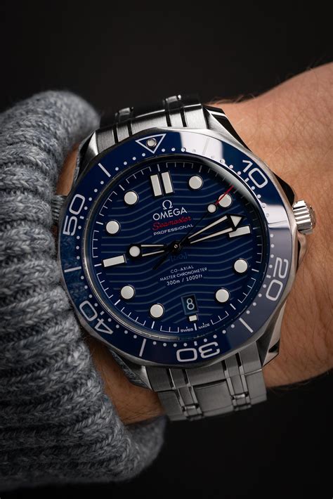 Seamaster Diver 300M 42 mm, steel on steel